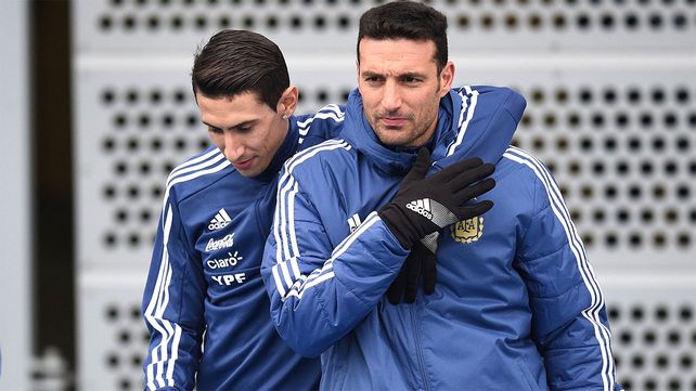 Lionel Scaloni y Ángel Di María&nbsp;