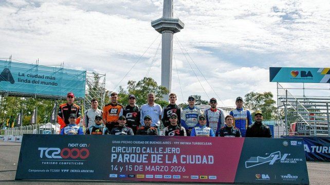 Los pilotos que serán parte de la primera fecha de la temporada en el trazado callejero.