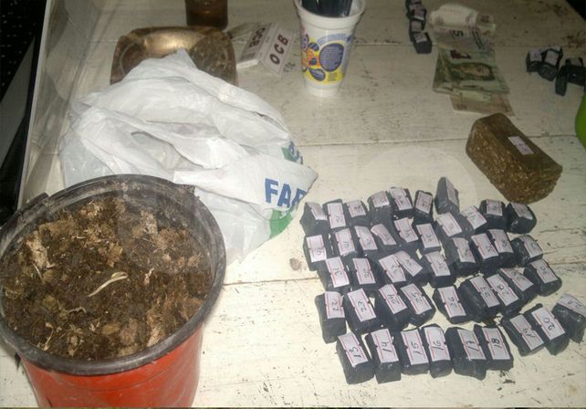 Violencia de género y secuestro de estupefacientes en San Antonio de Obligado