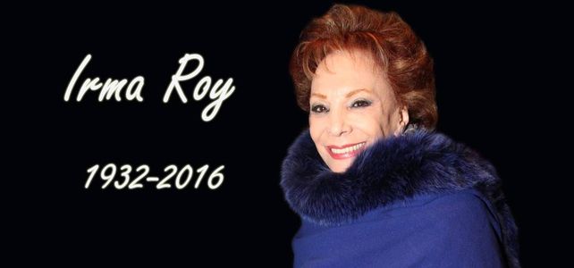 Murió Irma Roy