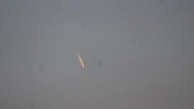 Conmoción en Necochea por una extraña luz en el cielo