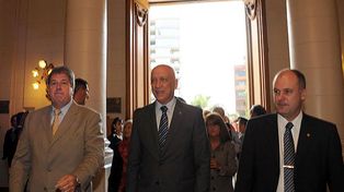 El vicegobernador Jorge Henn expresó su molestia ante la cita de diputado Rubeo