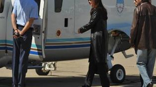 La presidenta arribó a General Motors donde anunciará nuevas inversiones