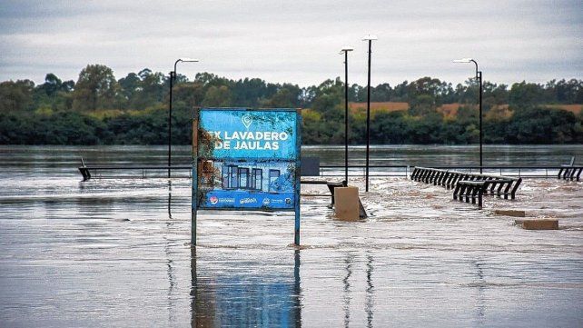 Creciente del río: ya son casi 400 los evacuados en Concordia