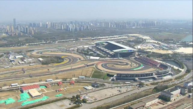 El imponente autódromo de Shangai
