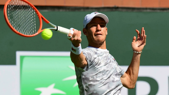 Diego Schwartzman se despidió del Masters de Indian Wells