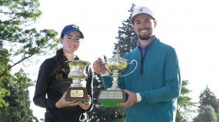 Triunfadores. Mercedes Aldana y Ramiro García Veiga, campeones de la edición 2022.&nbsp;