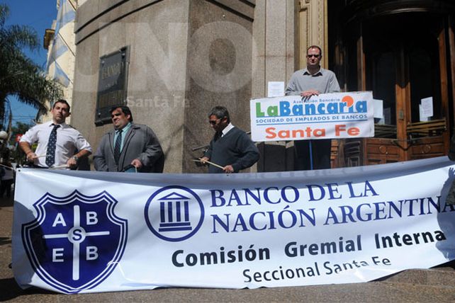 Otra vez paro en las últimas tres horas de atención en el Banco Nación