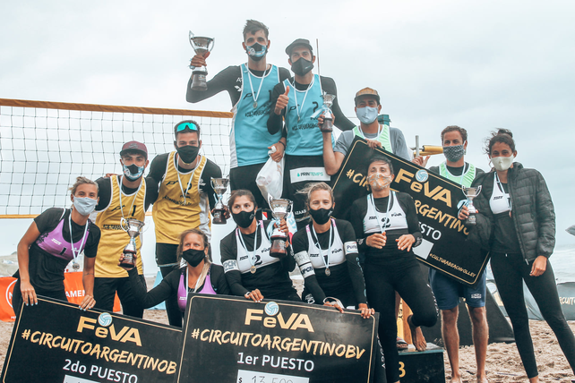 Beach Volley: Gran tarea de los santafesinos en Chapadmalal