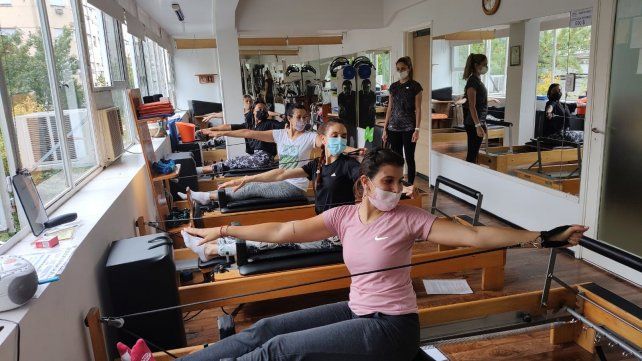 Instructor de Pilates Reformer con Mirta de Fussi