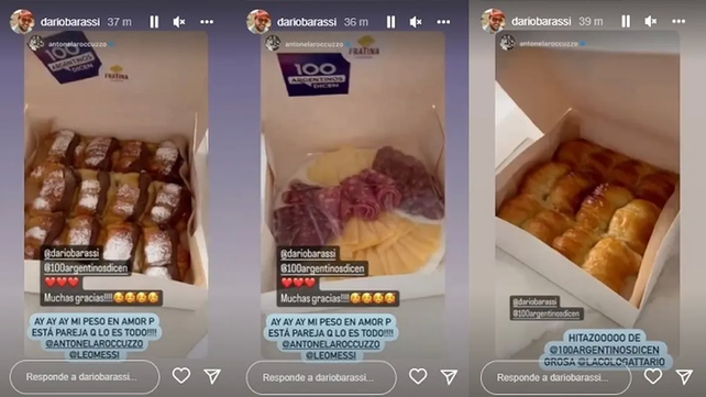 Darío Barassi sorprendió a Lionel Messi y Antonela Roccuzzo al enviarles un particular regalo a París