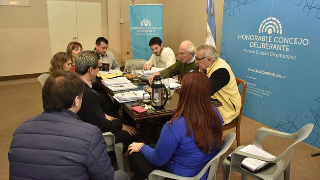 Sigue el jueves la sesión sobre transporte en el Concejo Deliberante de Paraná