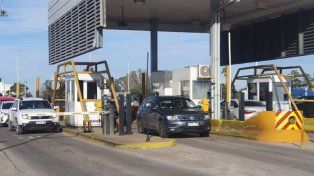 Cabina de Peaje en el acceso a Santo Tomé&nbsp;