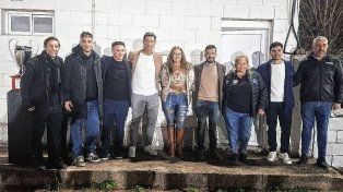 En el predio Nery Pumpido se dejó inaugurada la iluminación de la cancha Pedro Pablo Pasculli.