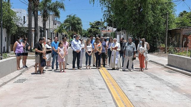 Obra integral: Quedó habilitado el tránsito en calle Gálvez