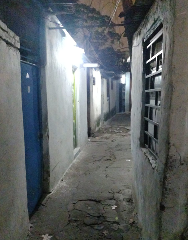 El pasillo ubicado en Medici al 4600