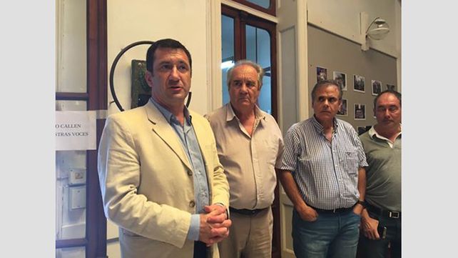 Kueider fue a LT14 y expresó el apoyo de Bordet a los trabajadores