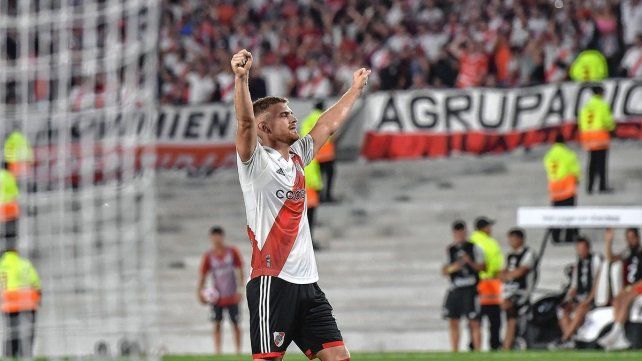 Lucas Beltrán se transformó en una pieza clave en River.