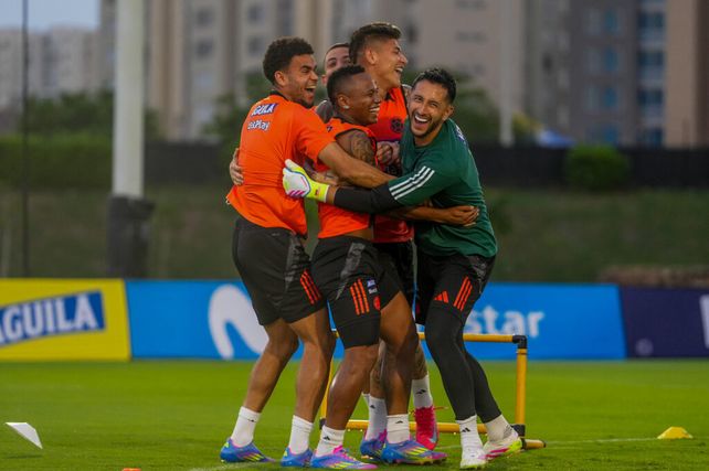 Jaminton Campaz está en la selección de Colombia que el martes jugará ante Argentina en el Monumental.