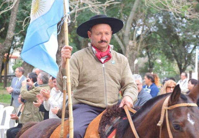 Carlos Maffini contó que los animales volverán a Oro Verde en un camión.   Foto Gentileza/Municipalidad de Oro Verde