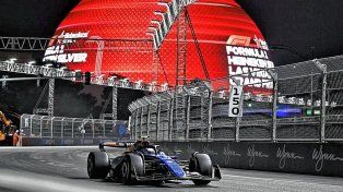 Franco Colapinto chocó con el Williams en la Q2 del GP de Las Vegas de Fórmula 1