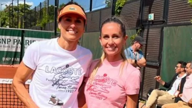 Gabriela Sabatini regresa al tenis junto a Gisela Dulko.
