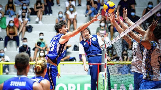 La Selección Argentina Sub 21 de vóley perdió con Italia en el inicio de la segunda ronda del Mundial.&nbsp;