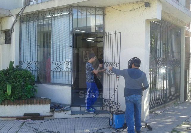 El local en donde funciona la peluquería