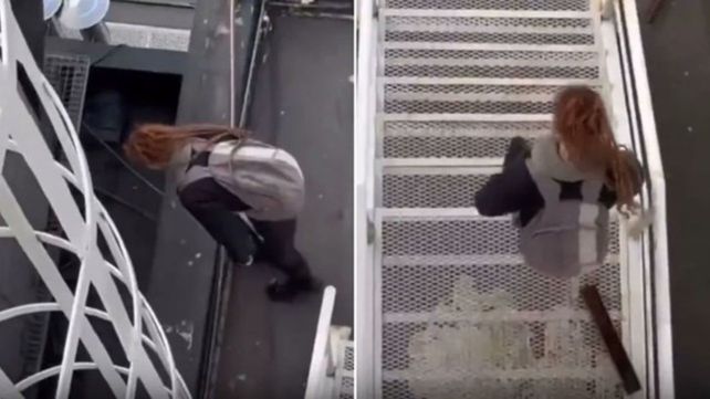 La mujer deambulaba por un sector prohibido para personas no autorizadas