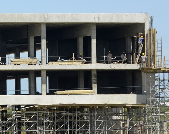 Siempre en construcción. La estructura de la zona sur.