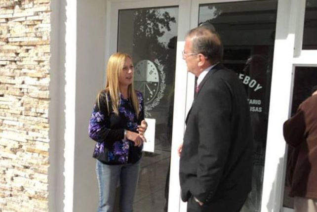 Preocupada. Andrea Oberti