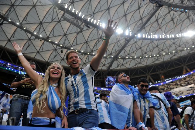 Delirio argentino en Qatar: así vivieron la final los que estuvieron en el estadio Lusail