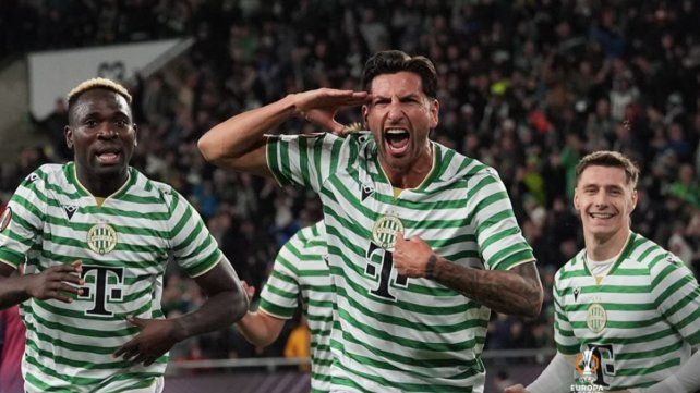 De Unión a la Europa League: Mariano Gómez marcó su primer gol internacional con Ferencváros