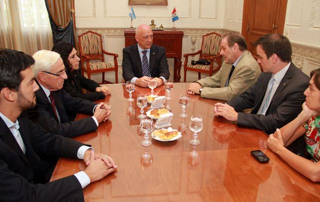 Antonio Bonfatti recibió a un experto en derecho penal juvenil