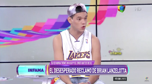 La pelea de Brian: su ex tiene un hijo y él busca saber si es suyo
