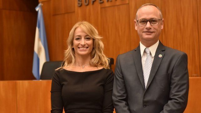 Leonardo Portela y Laura Soage juraron como vocales del STJ