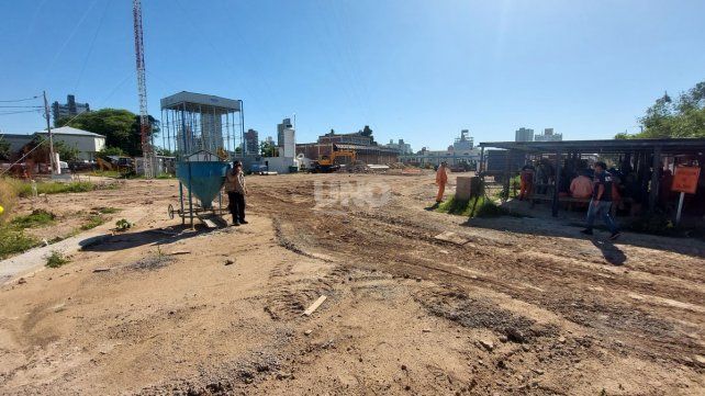 Las obras que se llevan adelante para la ampliación de la planta potabilizadora en la ciudad de Santa Fe 