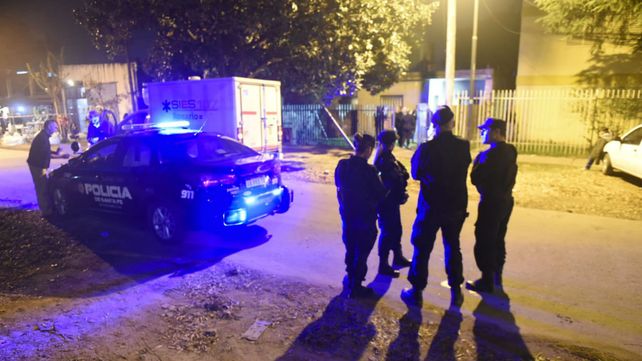 El homicidio sucedió este martes a la madrugada. 