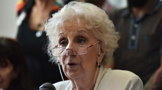 La presidenta de Abuelas de Plaza de Mayo
