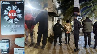 Aprehendieron a cuatro personas tras una persecución por la venta barrial de drogas y tenencia de armas de fuego en el B° Yapeyú