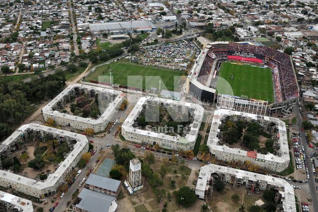 Control. La aeronave sobrevoló