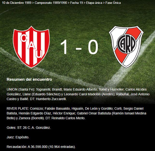 El dato que Madelón pretende refrendar como entrenador ante River