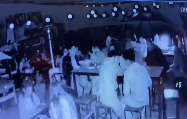 El video de la explosión en un bar que le costó la vida a una joven