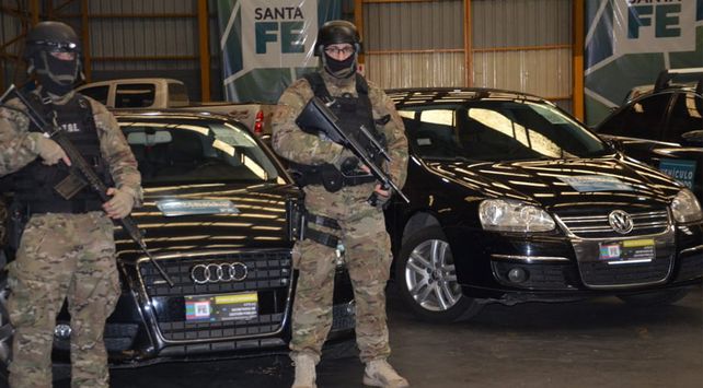 Bienes decomisados del narcotráfico. FOTO: Gobierno de la provincia de Santa Fe.