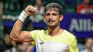 Mariano Navone sorteó una lesión para llegar a los octavos de final del Argentina Open.