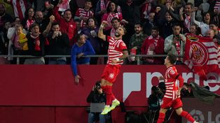 Valentín Castellanos, el mendocino que le metió los cuatro goles de Girona al Real Madrid.