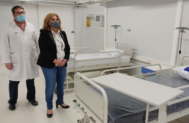 La ministra de Salud