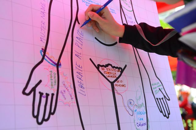 Dueñas de su cuerpo. Uno de las consignas más escuchadas.