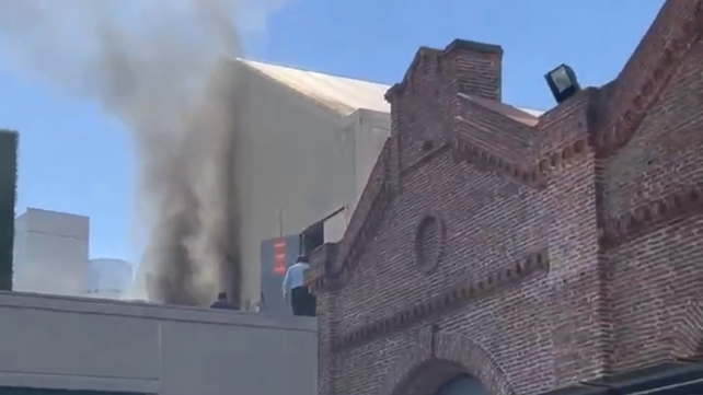 Fuego en el Alto Rosario
