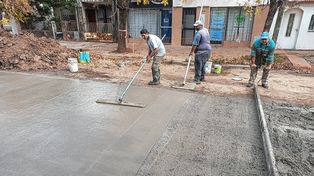 Trabajos de bacheo